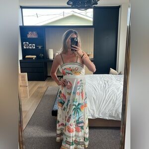 Colorful maxi dress